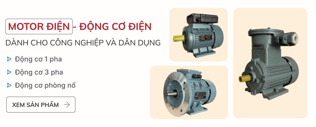 Banner động cơ điện (motor điện)