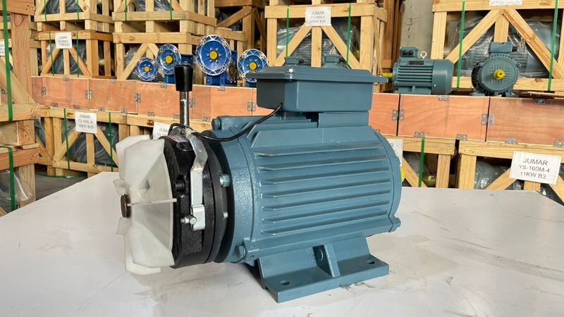 Động cơ điện có phanh là gì?