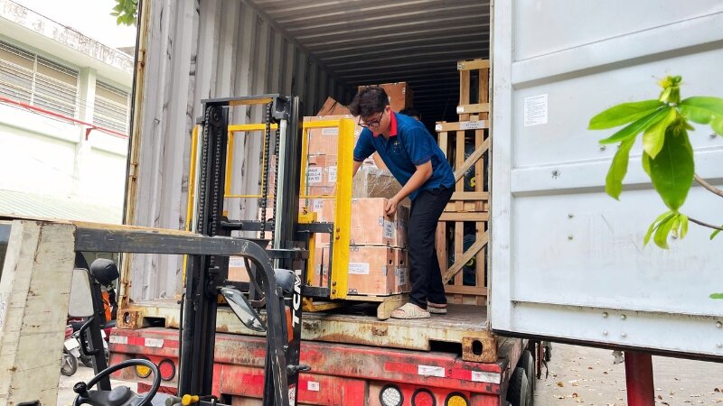 Các sản phẩm được đóng thùng chắc chắn bảo vệ sản phẩm bên trong