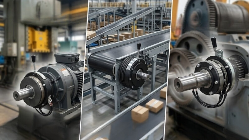 Ứng dụng của thắng từ trên 7.5kW