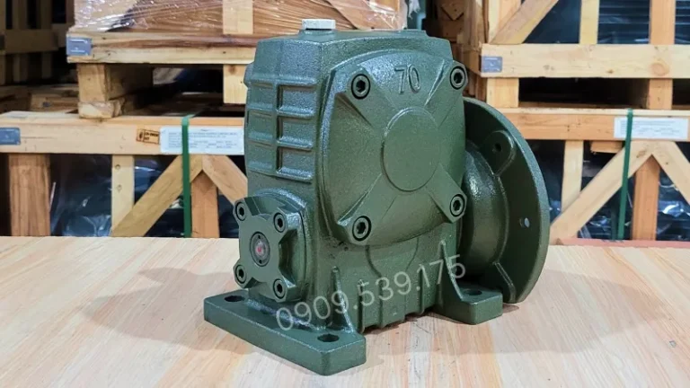 Thiết kế tổng quan hộp giảm tốc trục vít WPDA 70