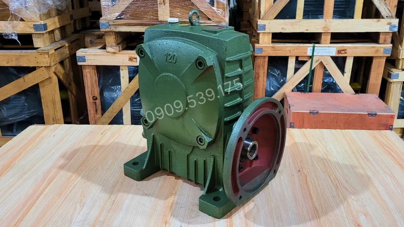 Ứng dụng hộp giảm tốc trục vít WPDA 120