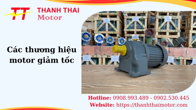 Các thương hiệu motor giảm tốc