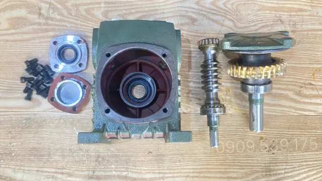 Cấu tạo bên trong hộp giảm tốc trục vít WPDA 135