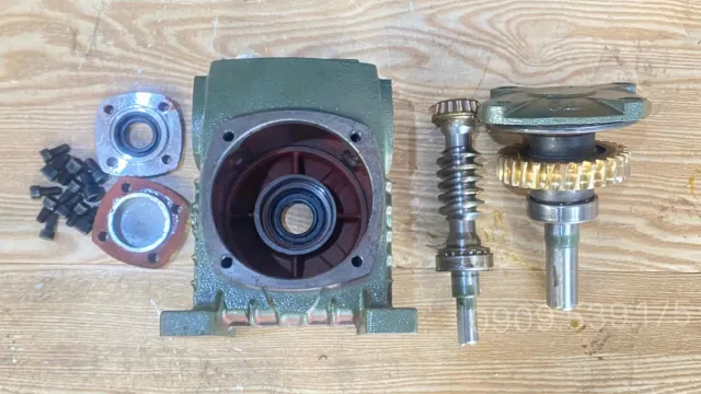 Cấu tạo bên trong hộp giảm tốc trục vít wpx 250