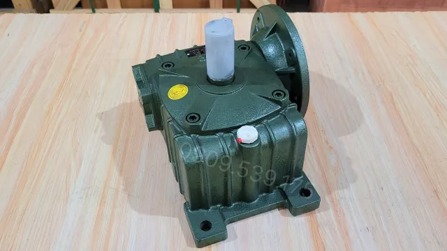 Góc nhìn từ trên xuống của hộp giảm tốc trục vít WPDO 60