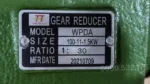 Tem của hộp giảm tốc wpda 100