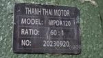 Tem của hộp giảm tốc wpda 120