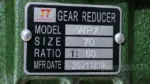 Tem của hộp giảm tốc WPX 70