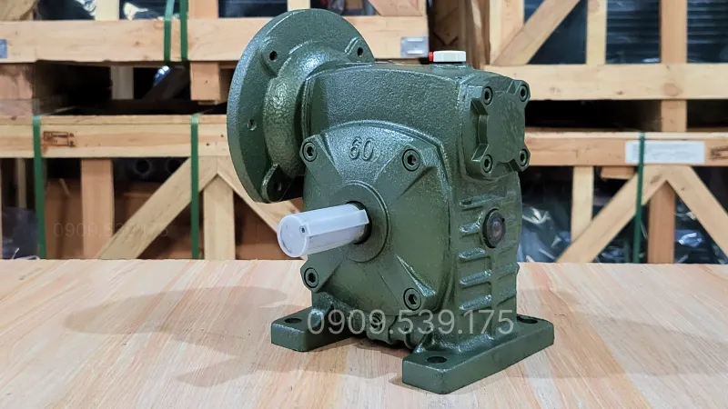 Ưu điểm nổi bật hộp giảm tốc trục vít WPDS 60