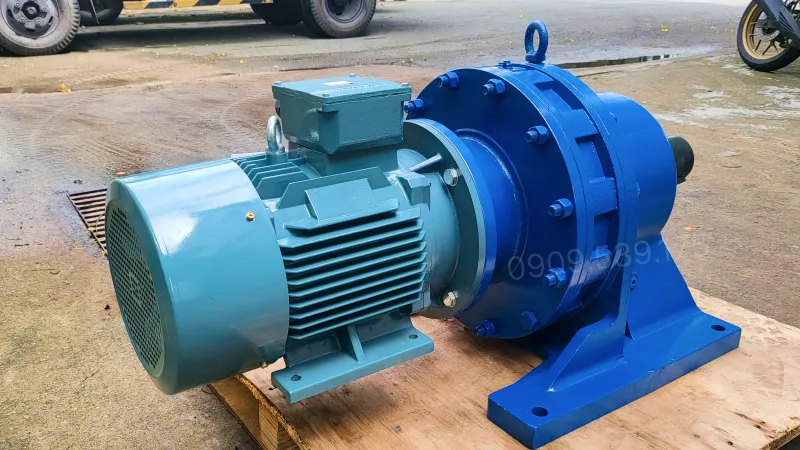 Overall design of Heavy Duty Cycloid Gear Motor 2.2kW 3Hp
