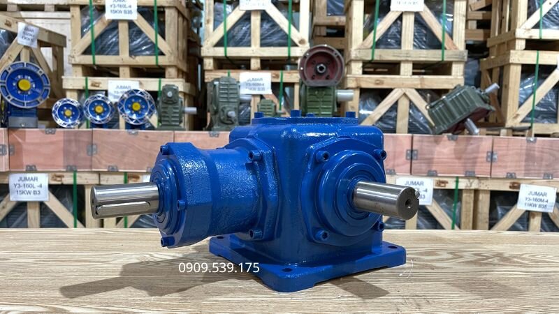 Overview Design of Heavy Duty T-Series Right-Angle Bevel Gear Motor, powerful and stable operation