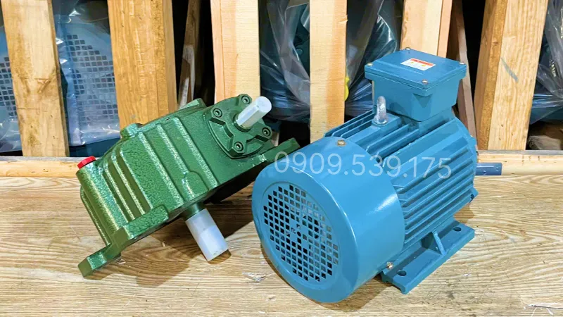 Thiết kế tổng quan của motor giảm tốc WPX 100 1.1kW 1.5Hp