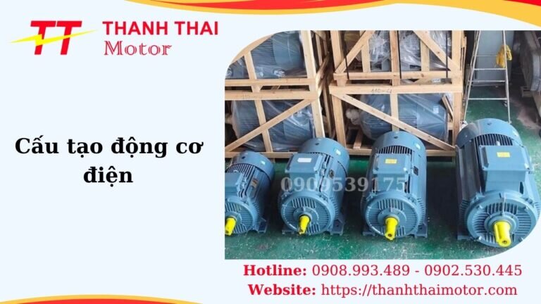 Cấu tạo động cơ điện