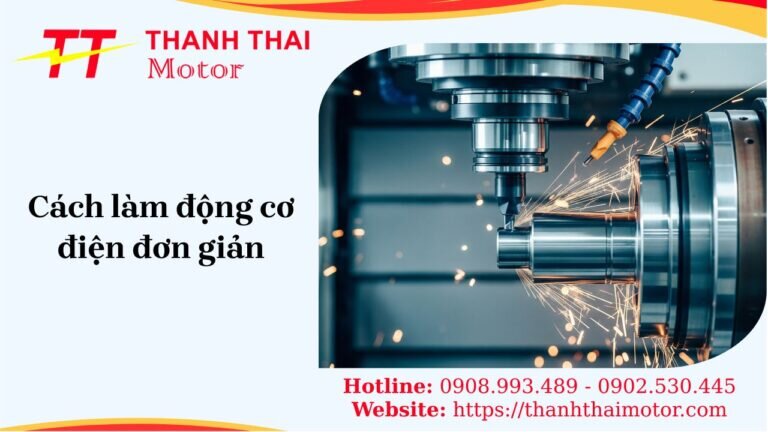 Cách làm động cơ điện đơn giản