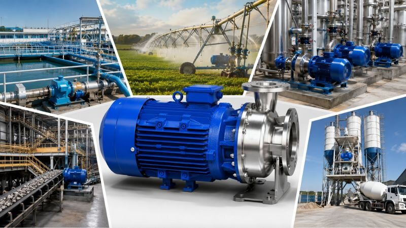 Ứng dụng bơm đẩy cao rên 50m3/h