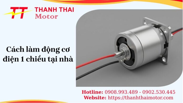 Cách làm động cơ điện 1 chiều đơn giản và chế tạo tại nhà