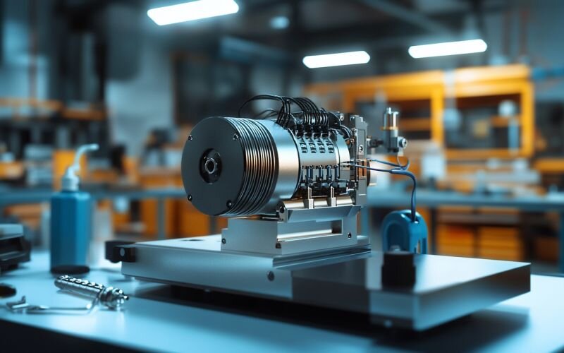 Cấu tạo motor bước 6 dây