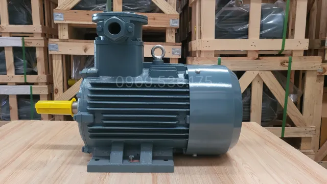Động cơ phòng nổ 18.5kW 25Hp vị trí chính diện