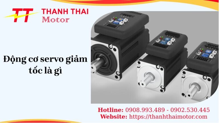 Động cơ servo giảm tốc là gì