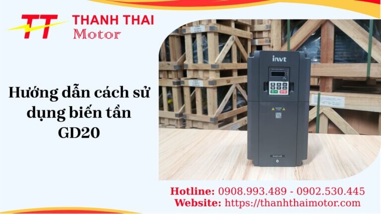 Hướng dẫn cách sử dụng biến tần GD20 chi tiết từ A đến Z
