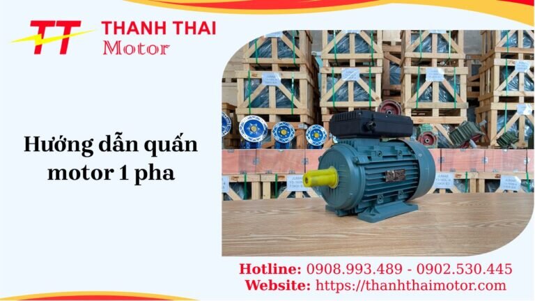 Hướng dẫn quấn motor 1 pha chi tiết, dễ thực hành