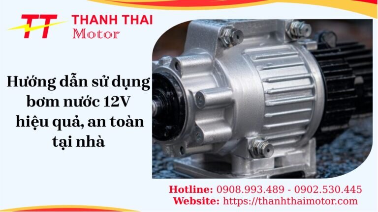 máy bơm nước 12V