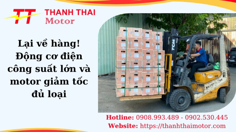 Lại về hàng! Motor giảm tốc, động cơ điện công suất lớn - Hàng chuẩn, giá chuẩn, sẵn ship