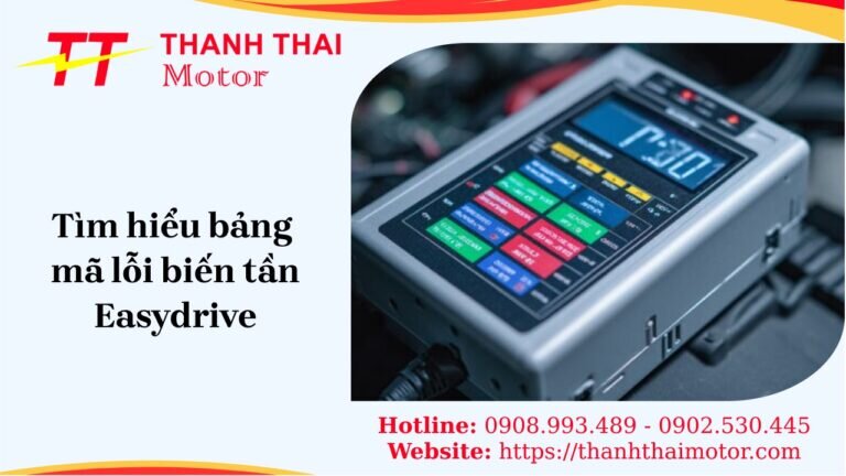 Bảng mã lỗi biến tần Easydrive