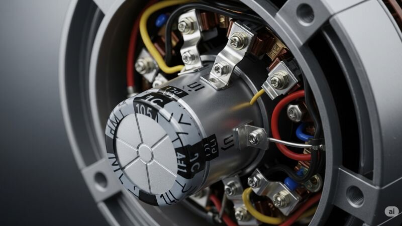 Tụ điện trong motor 1 pha