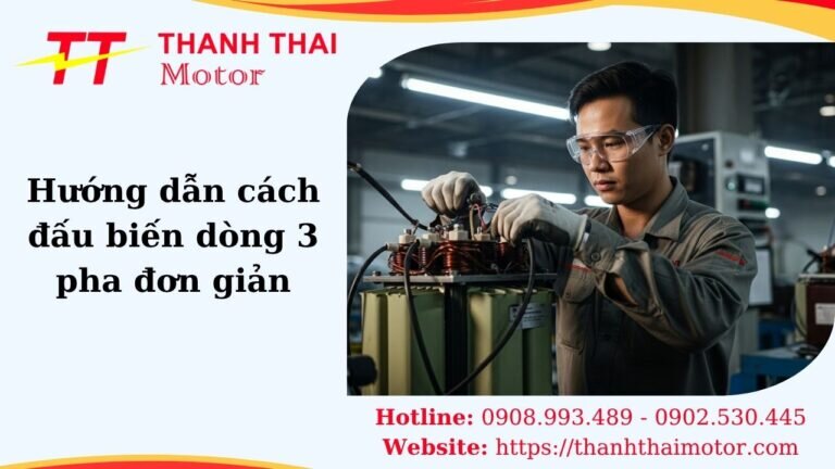 Cách đấu biến dòng 3 pha -Thumbnail