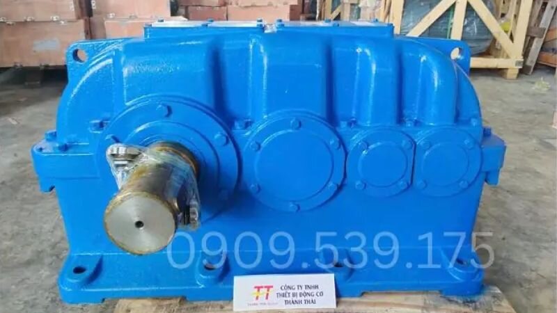 Hộp giảm tốc bánh răng trụ răng thẳng giúp giảm tốc ổn định, tối ưu cho các ứng dụng công nghiệp nhẹ