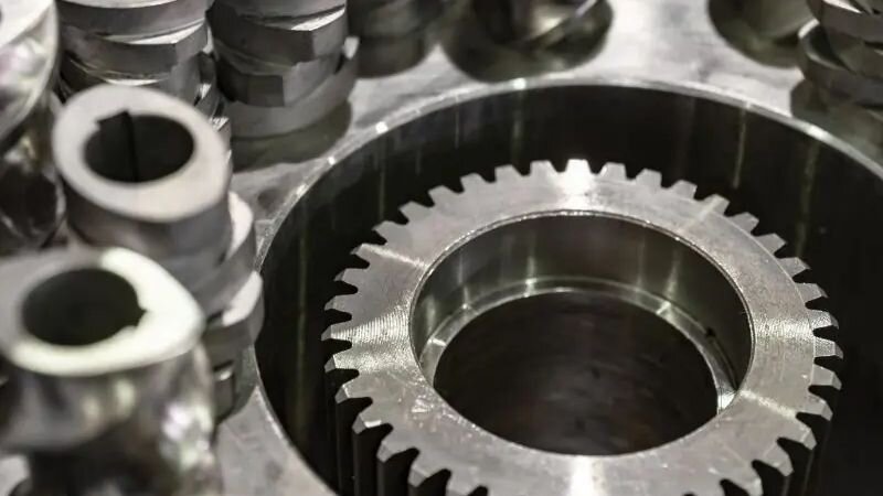 Bánh răng trụ răng thẳng với thiết kế đơn giản, dễ lắp đặt và bảo trì
