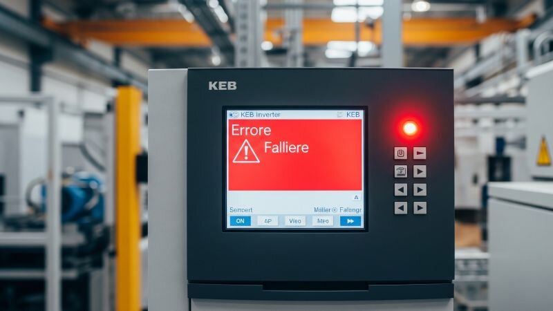 Biến tần KEB gặp lỗi