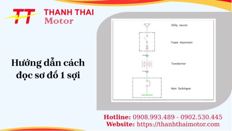 Cách đọc sơ đồ 1 sợi và ứng dụng thực tế trong hệ thống điện