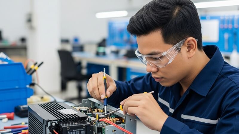 Cài đặt biến tần bước quan trọng giúp motor điện vận hành theo đúng yêu cầu kỹ thuật