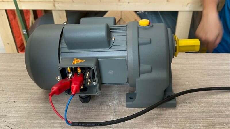 Hướng dẫn đấu dây cho motor giảm tốc 1 pha