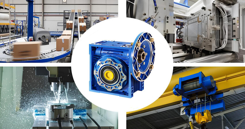Một số các ứng dụng phổ biến thực tế của hộp giảm tốc