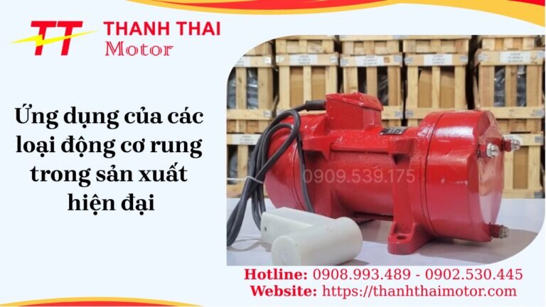 Các loại động cơ rung
