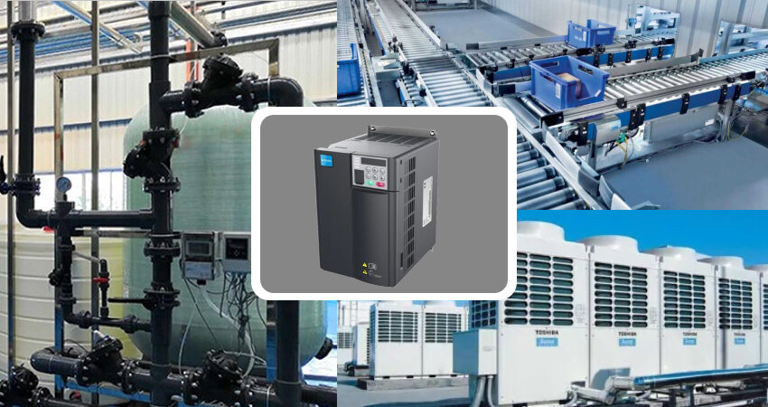 Ứng dụng của Inovance biến tần trong đa dạng các ngành công nghiệp