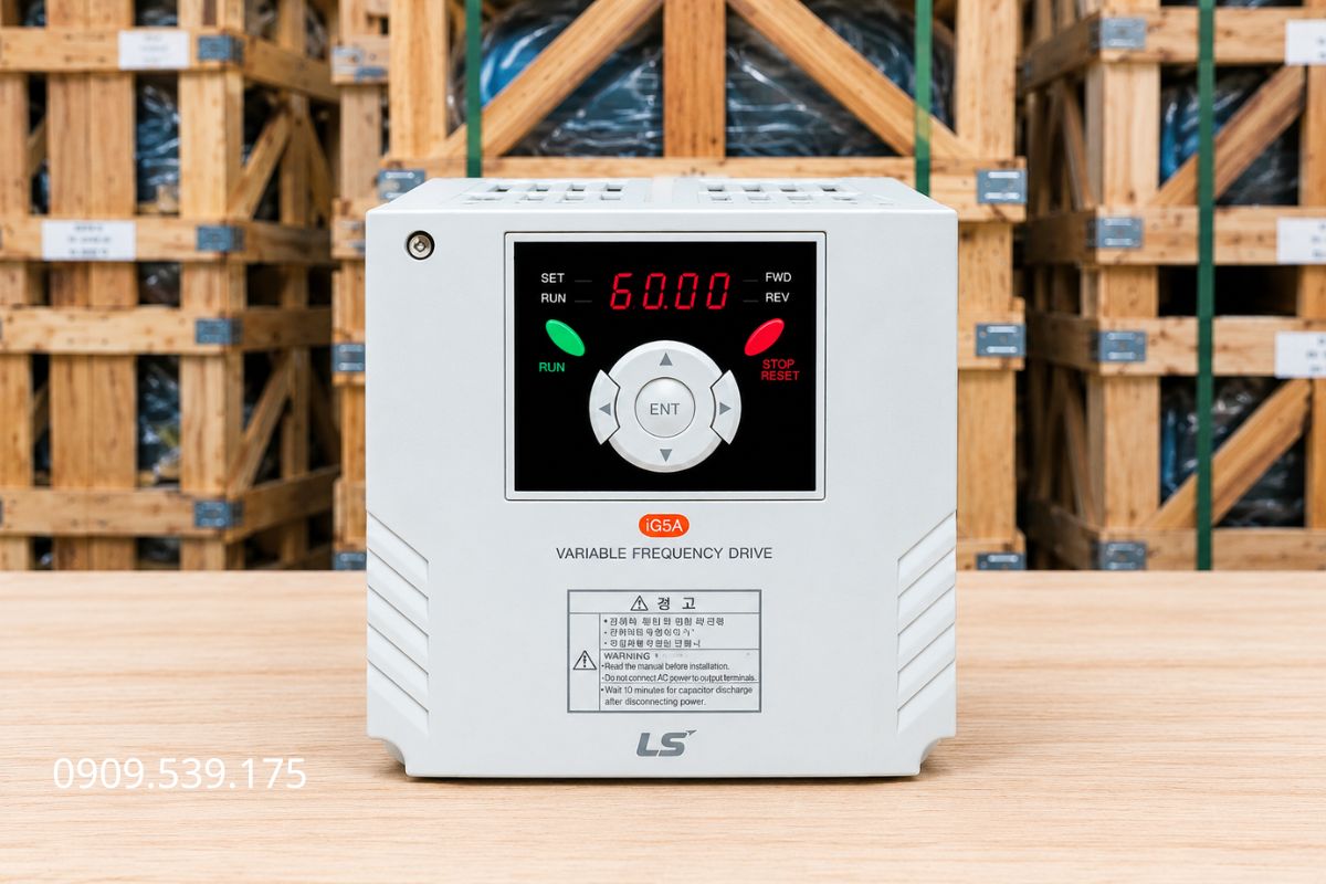 Lỗi quá dòng biến tần LS do tải nặng, tăng tốc nhanh hoặc dây motor gặp sự cố
