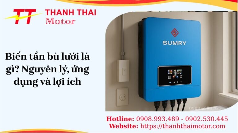 Biến tần bù lưới là gì? Nguyên lý hoạt động và ứng dụng thực tế