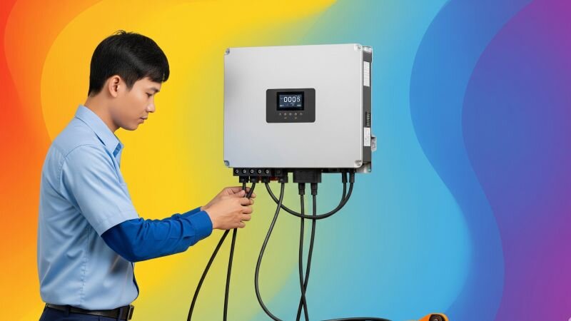 Trước khi cài đặt biến tần phải lựa chọn nguồn điện phù hợp với biến tần