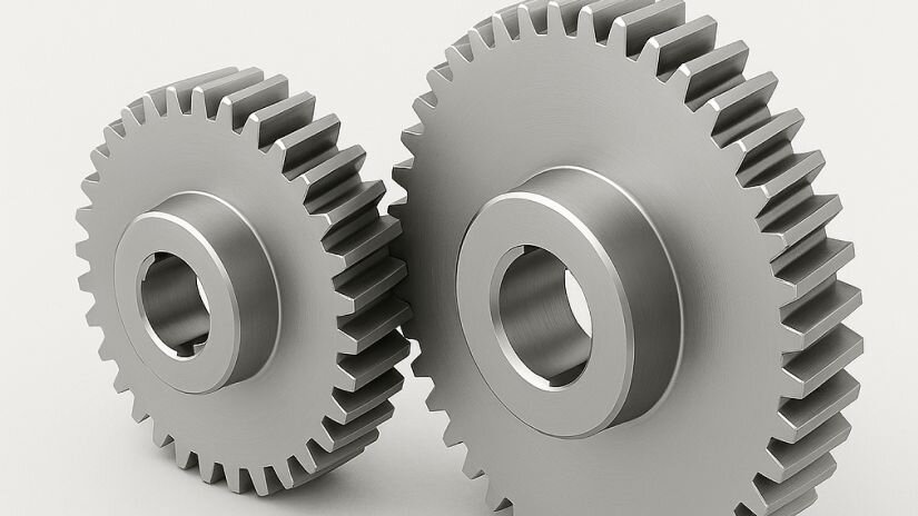 Bánh răng trụ răng thẳng truyền động hiệu quả ít tổn thất 
