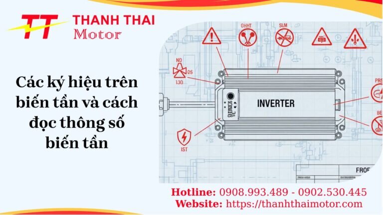 Các ký hiệu trên biến tần