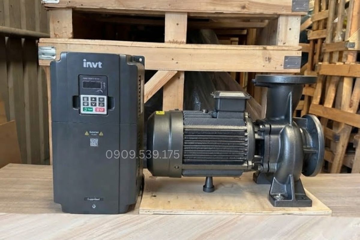 Cách đấu biến tần với motor trong tủ bơm nước