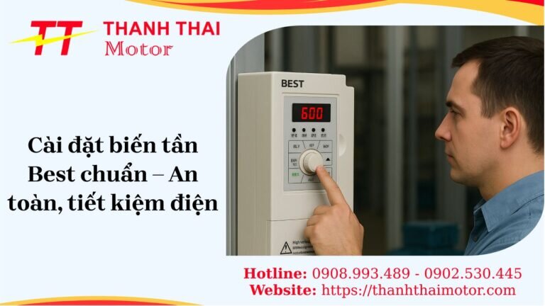 Hướng dẫn cài đặt biến tần Best an toàn và tiết kiệm điện năng