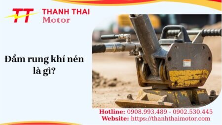 Đầm rung khí nén là gì?