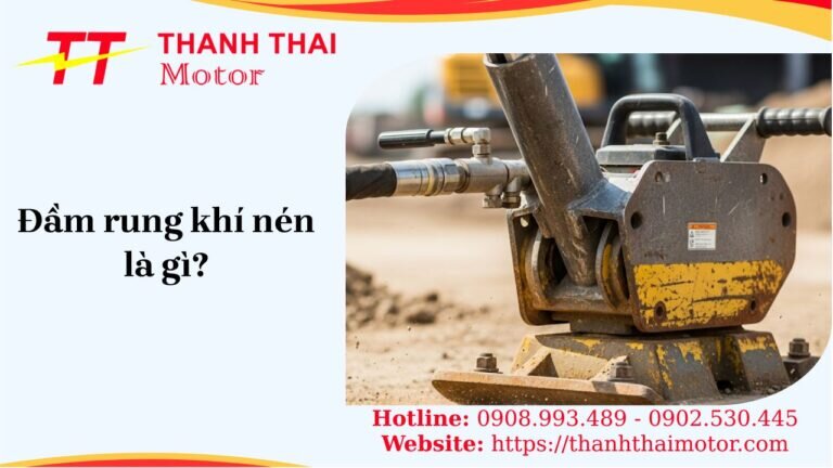 Đầm rung khí nén là gì?