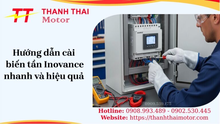 Cài biến tần Inovance